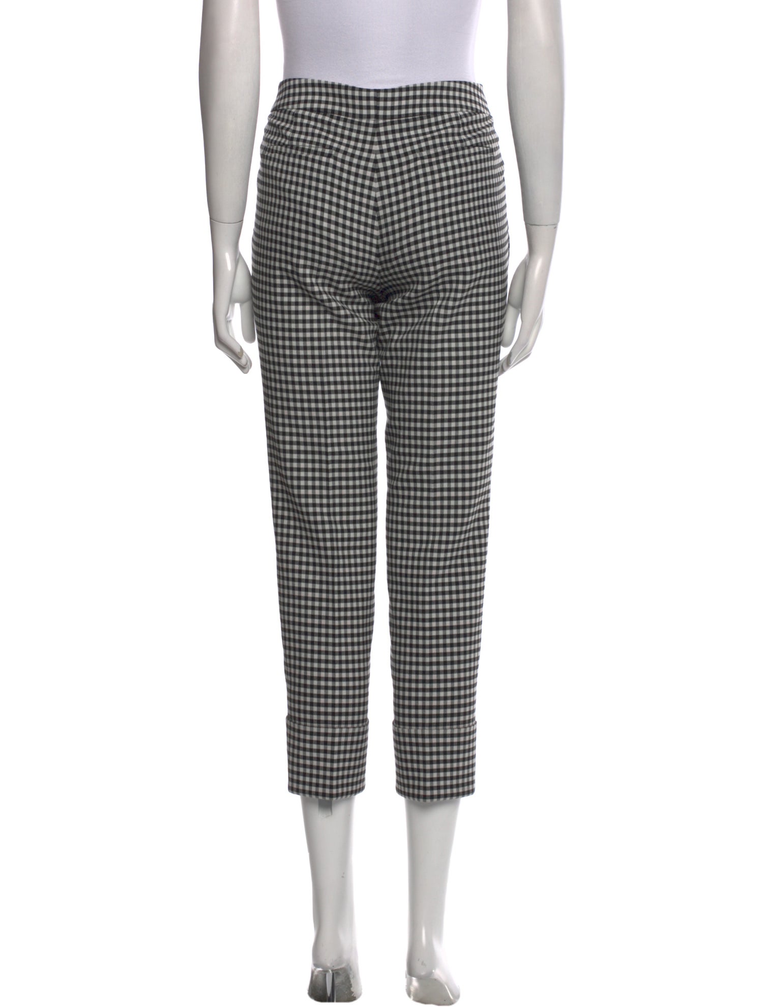 Akris Punto Striped Straight Leg Pants